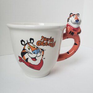 Vtg 2001 Kelloggs Tony The Tiger Oversize Coffee Mug Cup Bowl Retro Cereal NWOT